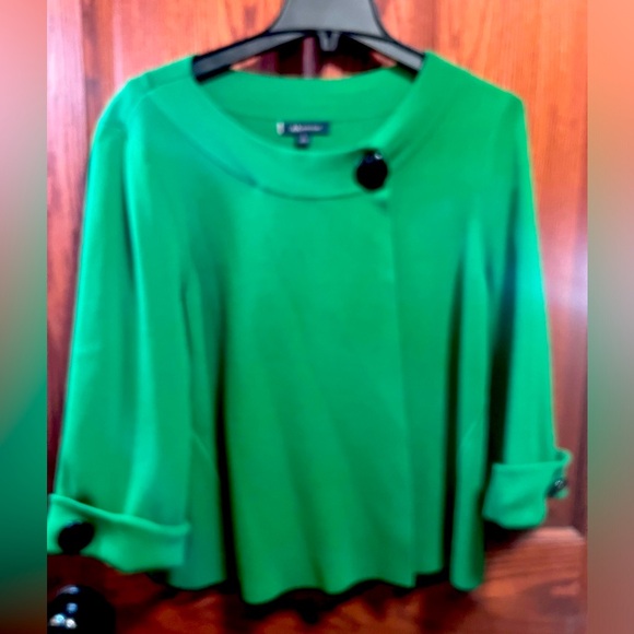 Women’s Anne Klein 3/4 Sleeve Sweater Top
Large Kelly Green‎ - Picture 1 of 6